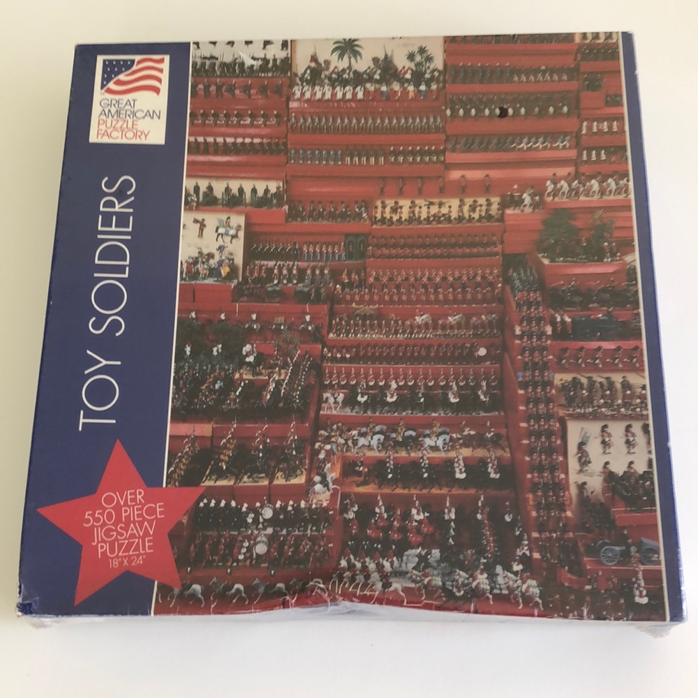 Toy Soldiers 550 pc jigsaw puzzle new in box
